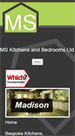Mobile Screenshot of mskitchensandbedrooms.com